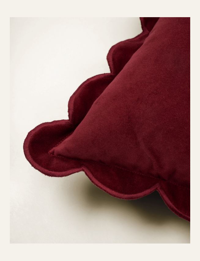 Kuddfodral burgundy - 3