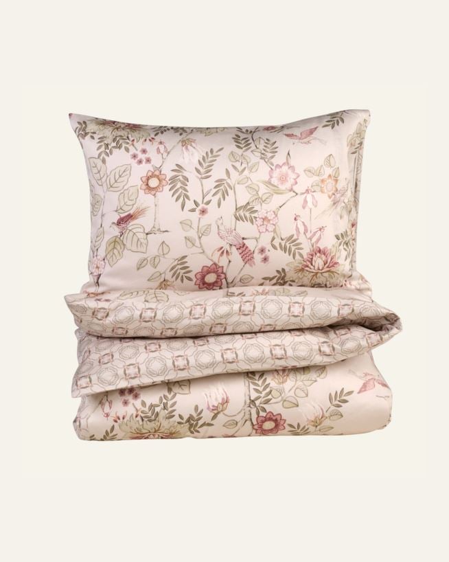 Påslakanset multi/grön - 150x210 cm multi/grön - 1