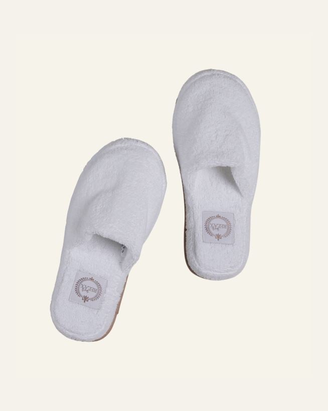 Tofflor vit - 39 vit - 1