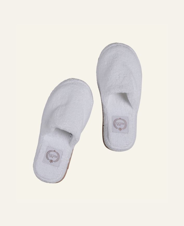 Tofflor vit - 39 vit - 1