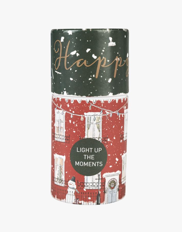 Tändsticksask multi/röd - 10,5 cm ø4,8 multi/röd - 1