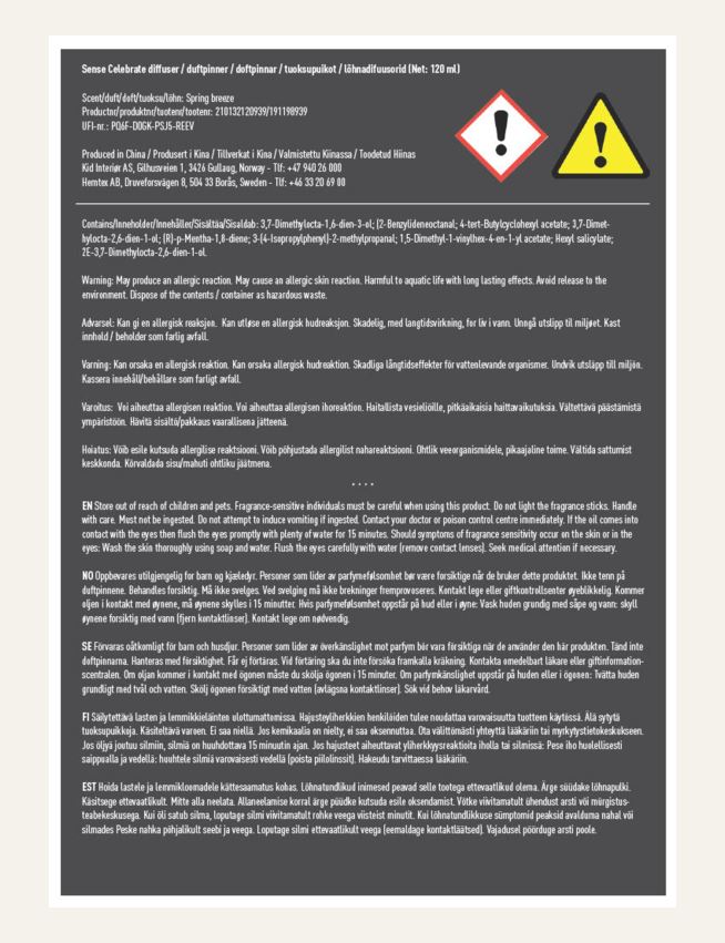 Doftpinnar silver - 3