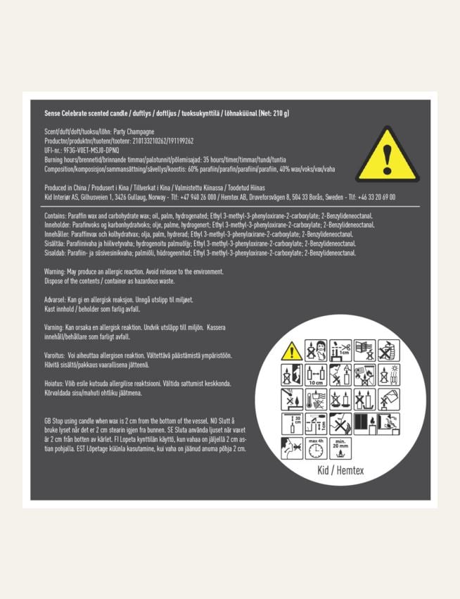 Doftljus champagne - 3