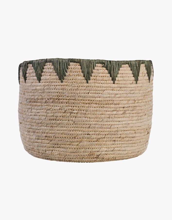 Korg multi/grön - 35x35x25 cm multi/grön - 1