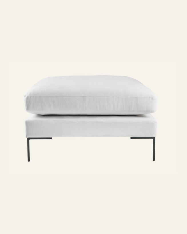 Puff vit - 90x90x50 cm vit - 1