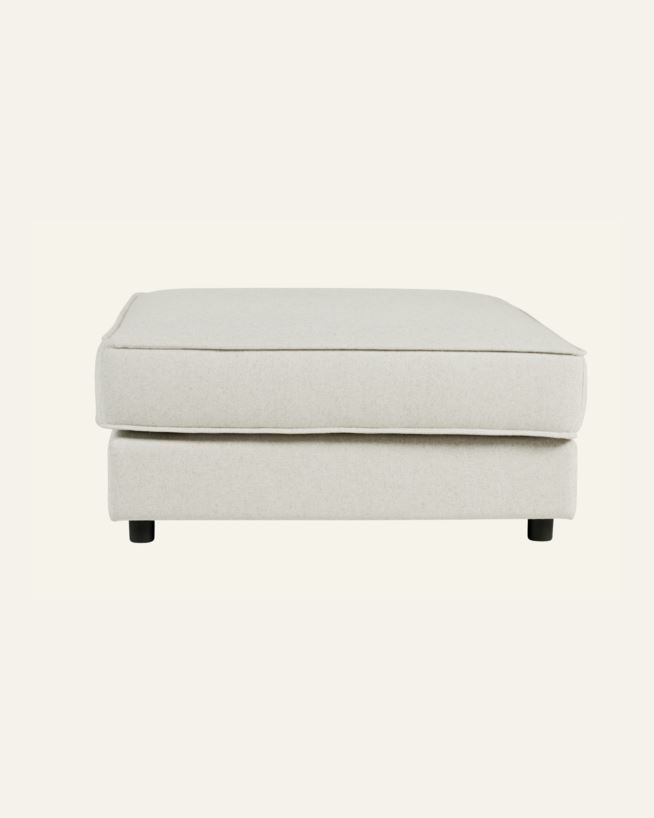 Puff natur - 90x90x40 cm natur - 1