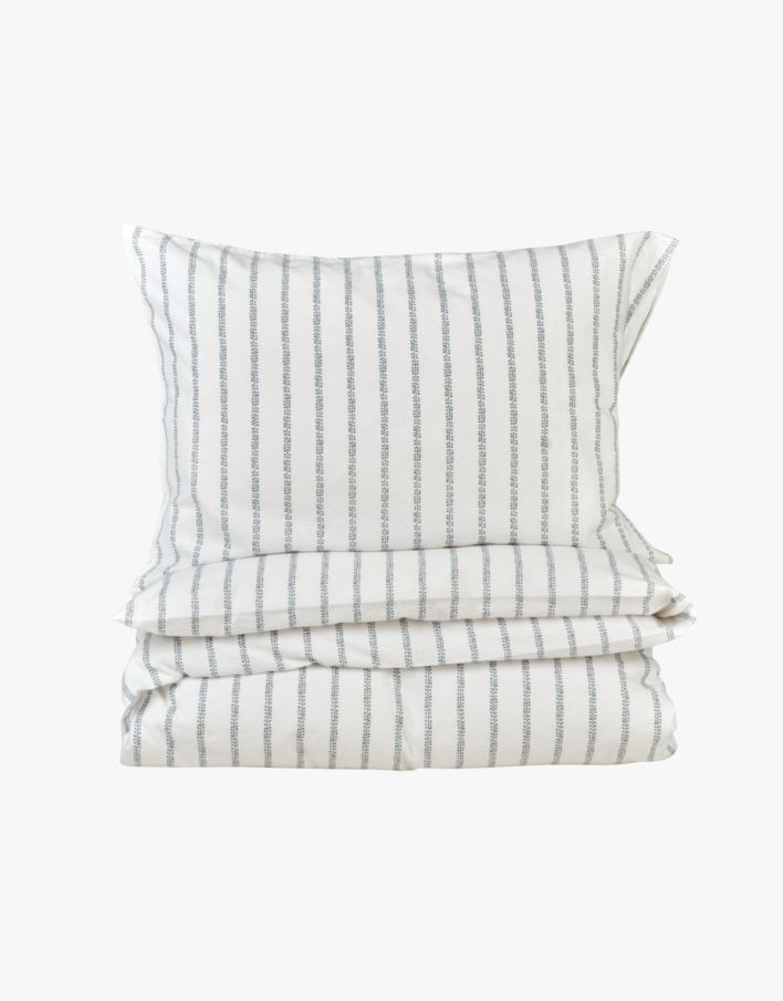 Flanell påslakanset blå - 150x210 cm blå - 1