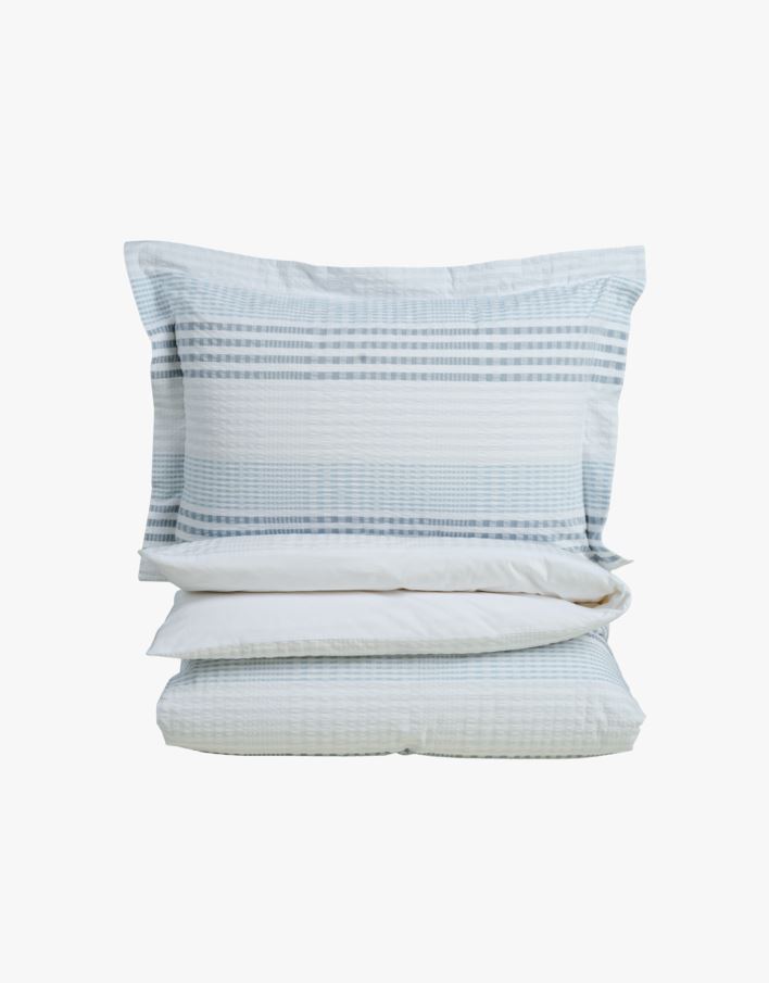 Påslakanset i bäckebölja ljusblå - 150x210+50x60 cm ljusblå - 1