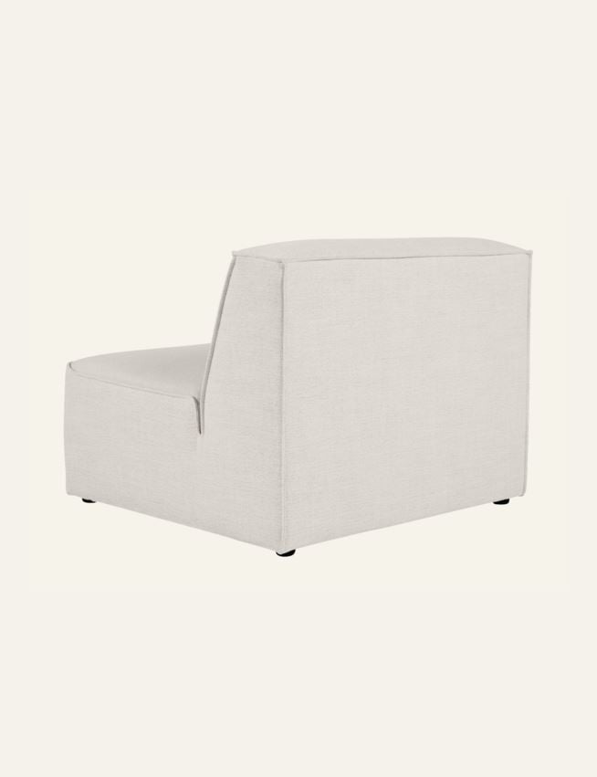 Modul 1,5-sits utan armstöd natur - 3