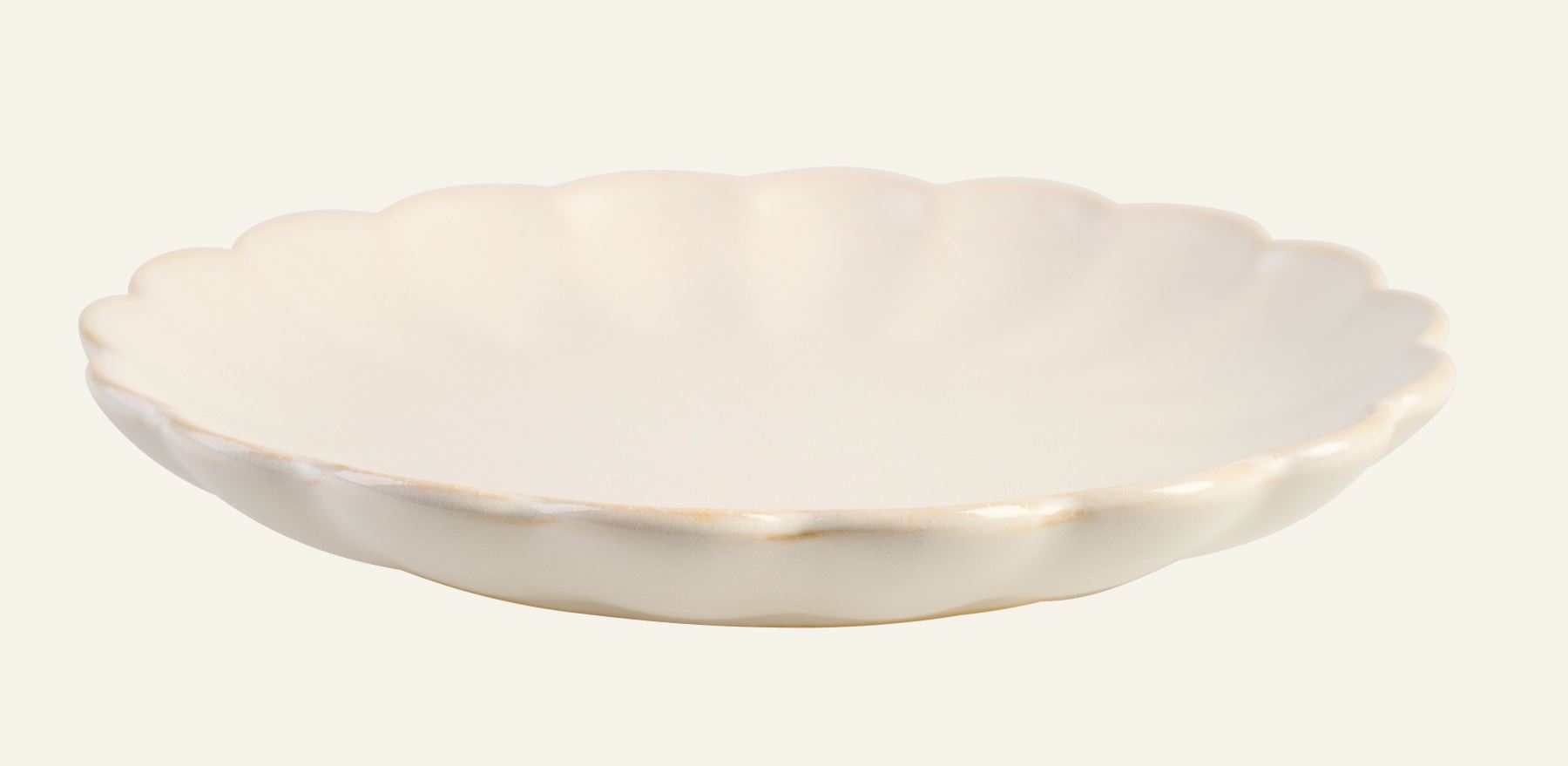 Frukosttallrik offwhite - 6