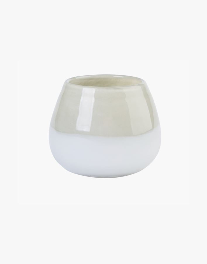 Värmeljushållare multi/grön - 11x11x9,5 cm multi/grön - 1