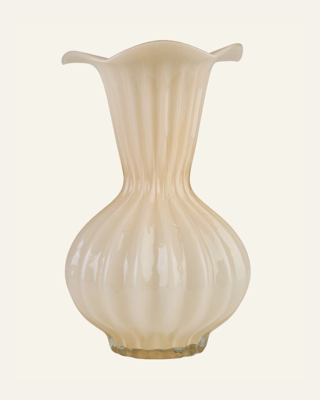 Vas ljusbeige - 17x17x27 cm ljusbeige - 1
