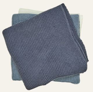 Klara handduk, 3-pack mörkblå