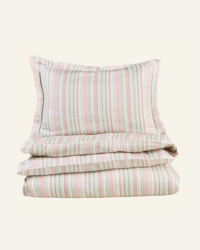 Påslakanset i satin multi - 150x210 cm multi - 1