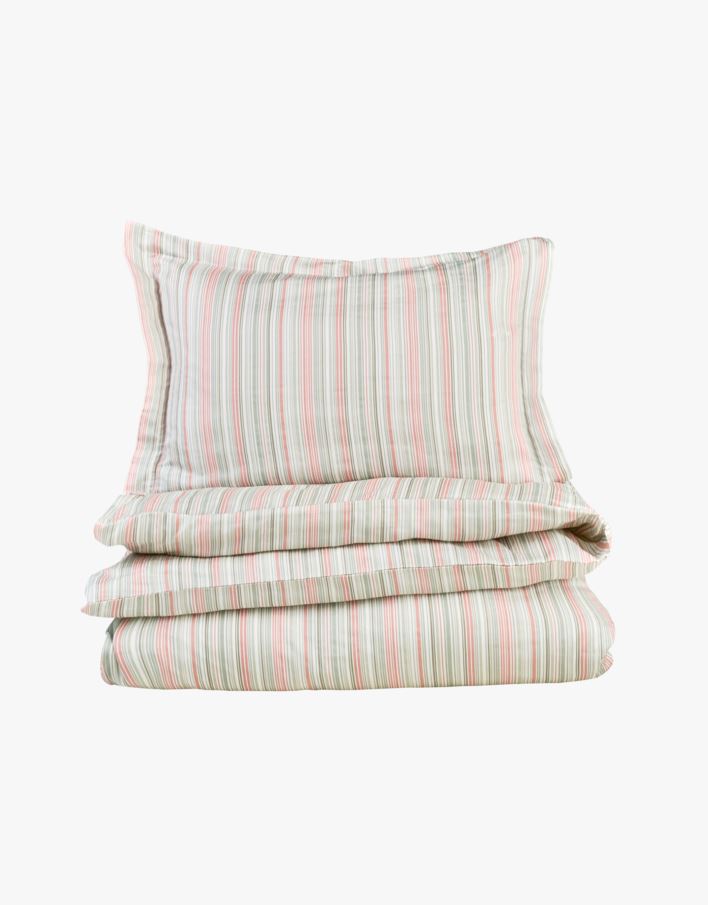 Påslakanset i satin multi - 150x210 cm multi - 1