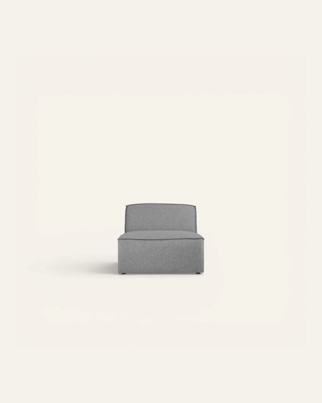 Modul 1,5-sits utan armstöd grå - 90x93x73 cm grå - 1