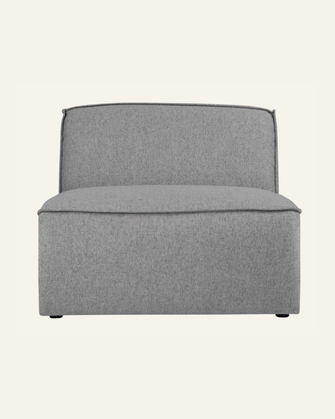 Modul 1,5-sits utan armstöd grå - 90x93x73 cm grå - 1