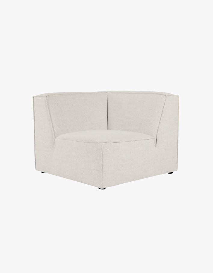Modulsoffa hörn natur - 90x93x73 cm natur - 1