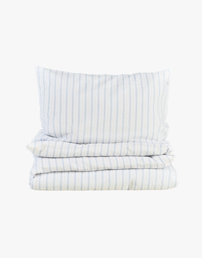 Påslakanset i bäckebölja ljusblå - 230x220 cm ljusblå - 1