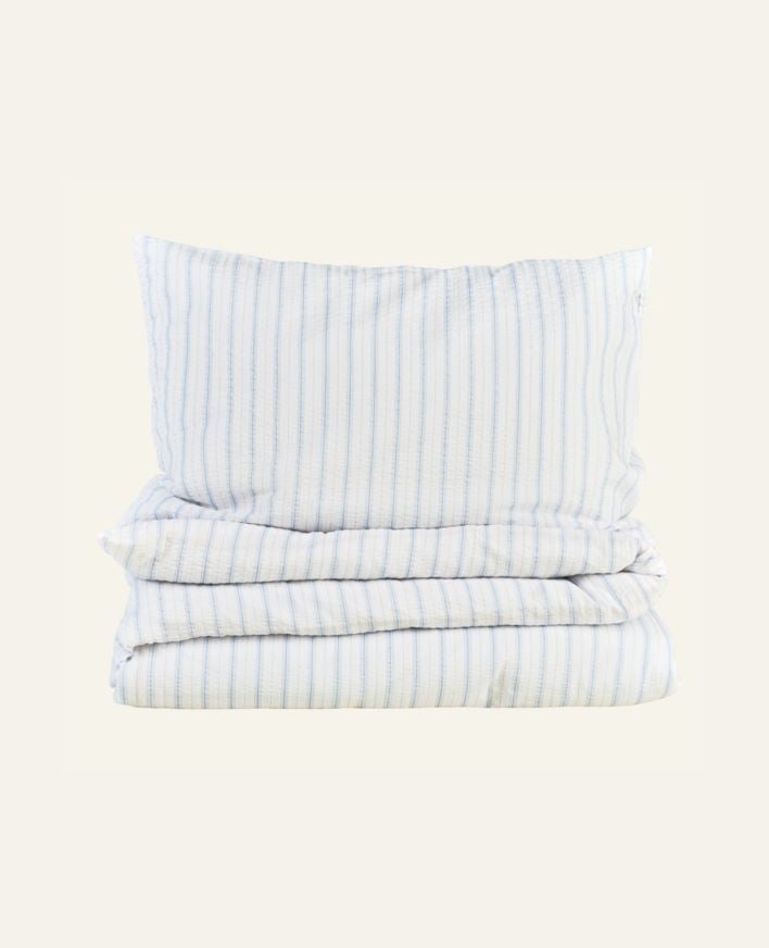 Påslakanset i bäckebölja ljusblå - 230x220 cm ljusblå - 1