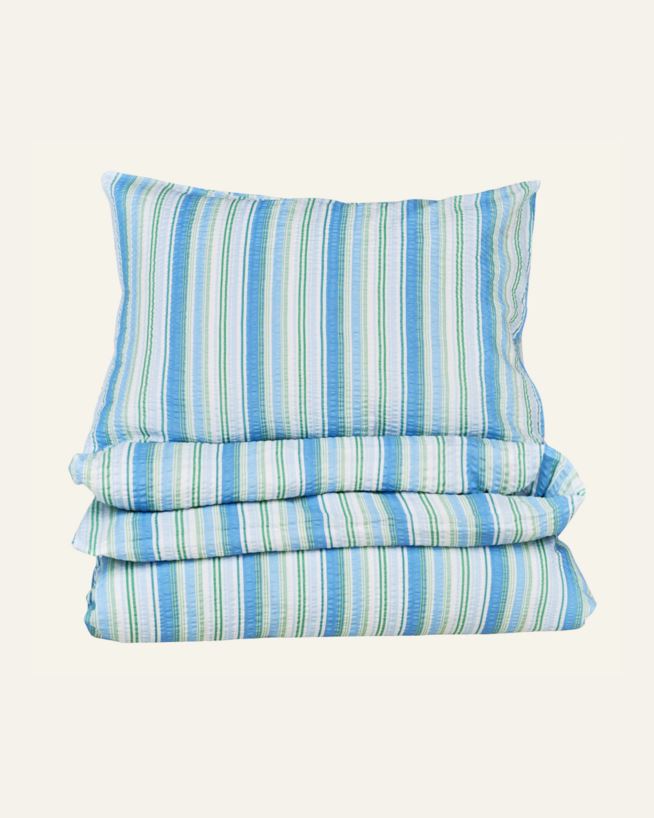 Påslakanset i bäckebölja multi/blå - 150x210+50x60 cm multi/blå - 1