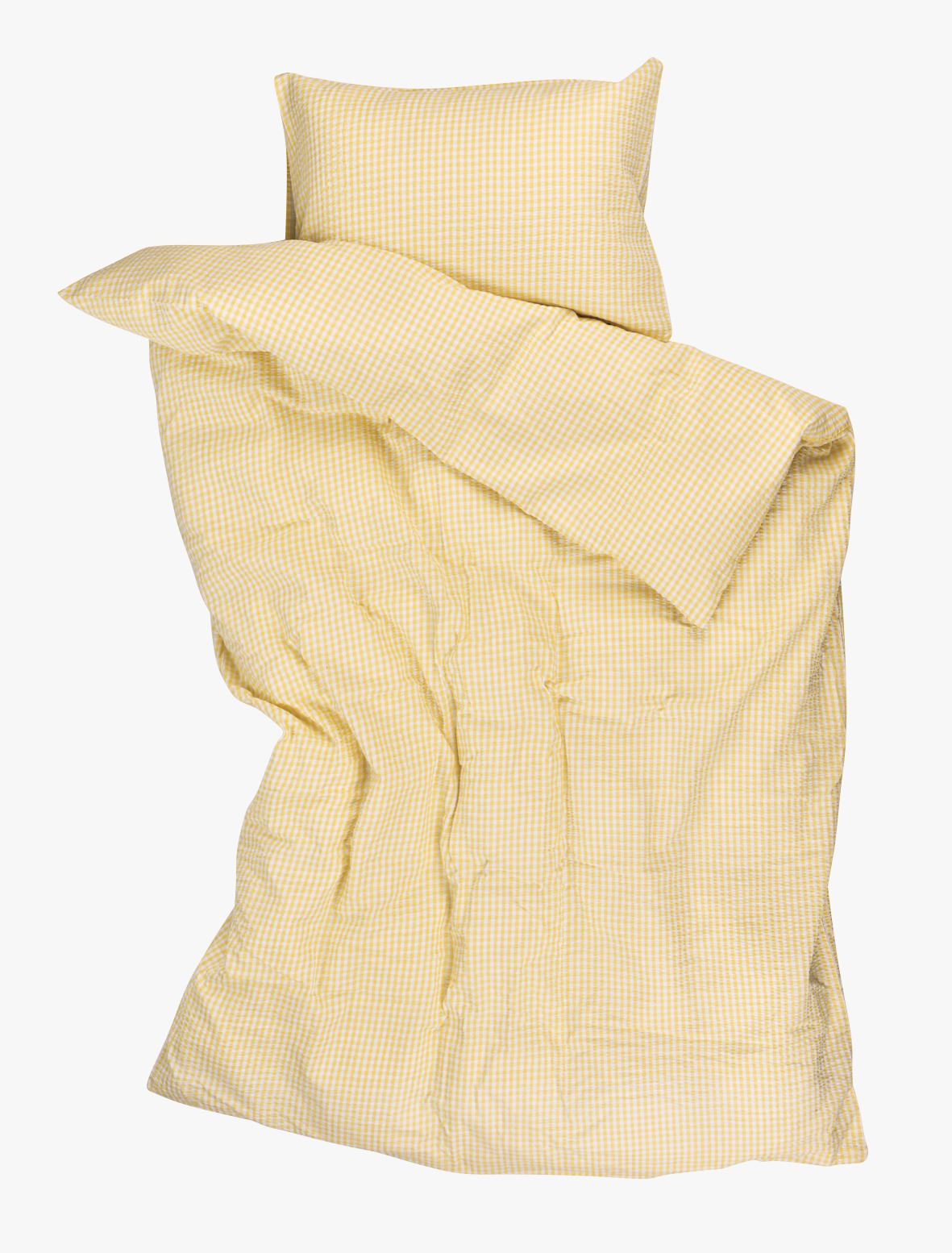 Påslakanset i bäckebölja gul - 2