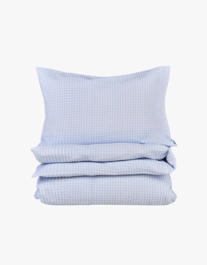 Påslakanset i bäckebölja ljusblå - 230x220 cm ljusblå - 1