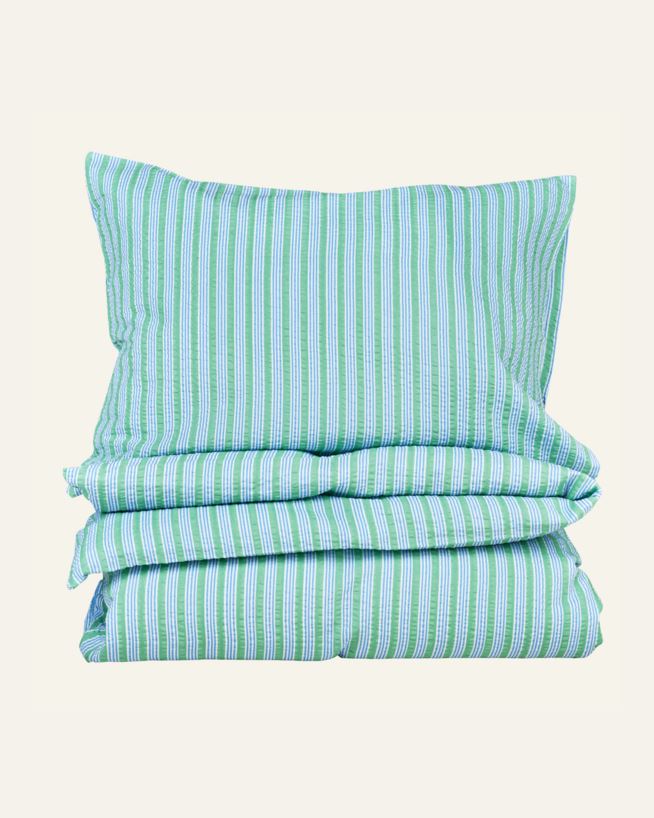 Påslakanset i bäckebölja multi/blå - 150x210+50x60 cm multi/blå - 1