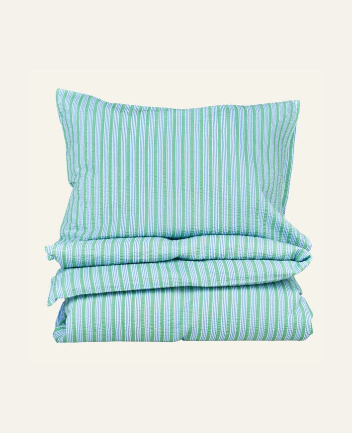 Påslakanset i bäckebölja multi/blå - 150x210+50x60 cm multi/blå - 1