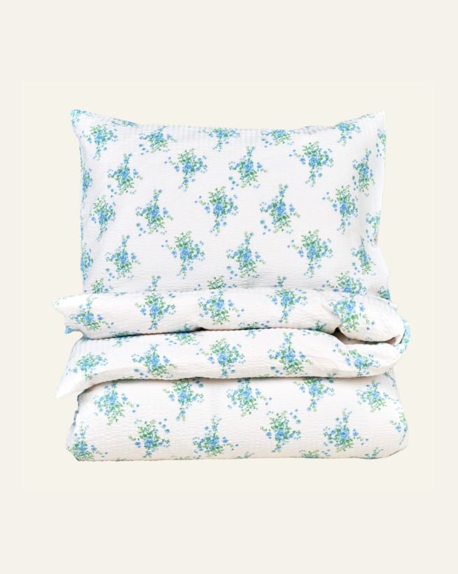 Påslakanset i bäckebölja multi/blå - 150x210+50x60 cm multi/blå - 1