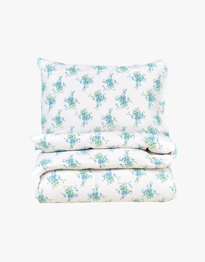 Påslakanset i bäckebölja multi/blå - 150x210+50x60 cm multi/blå - 1