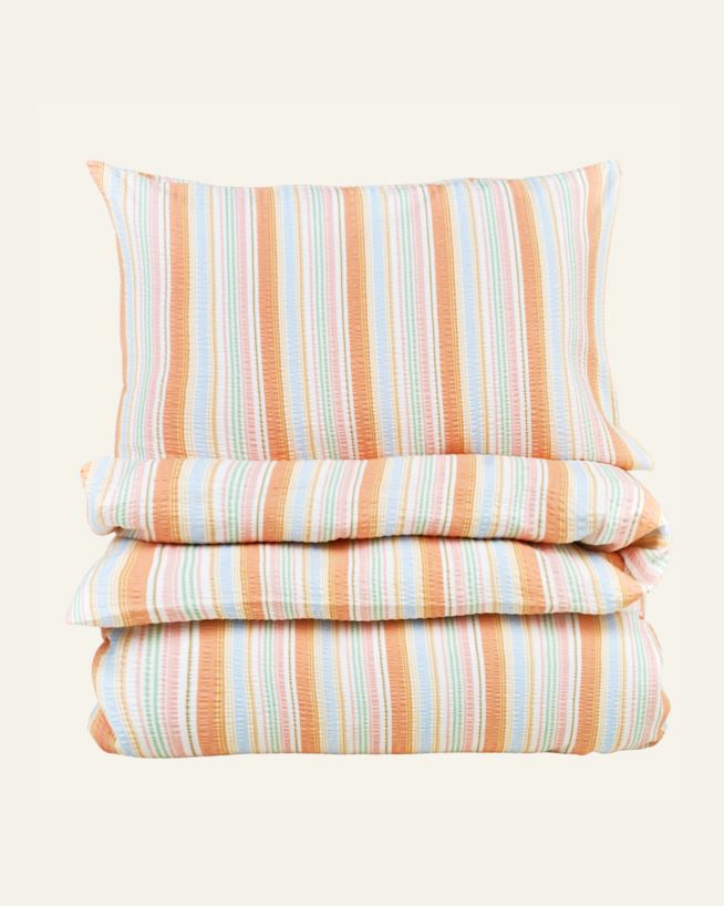 Påslakanset i bäckebölja multi - 230x220+50x60 cm multi - 1