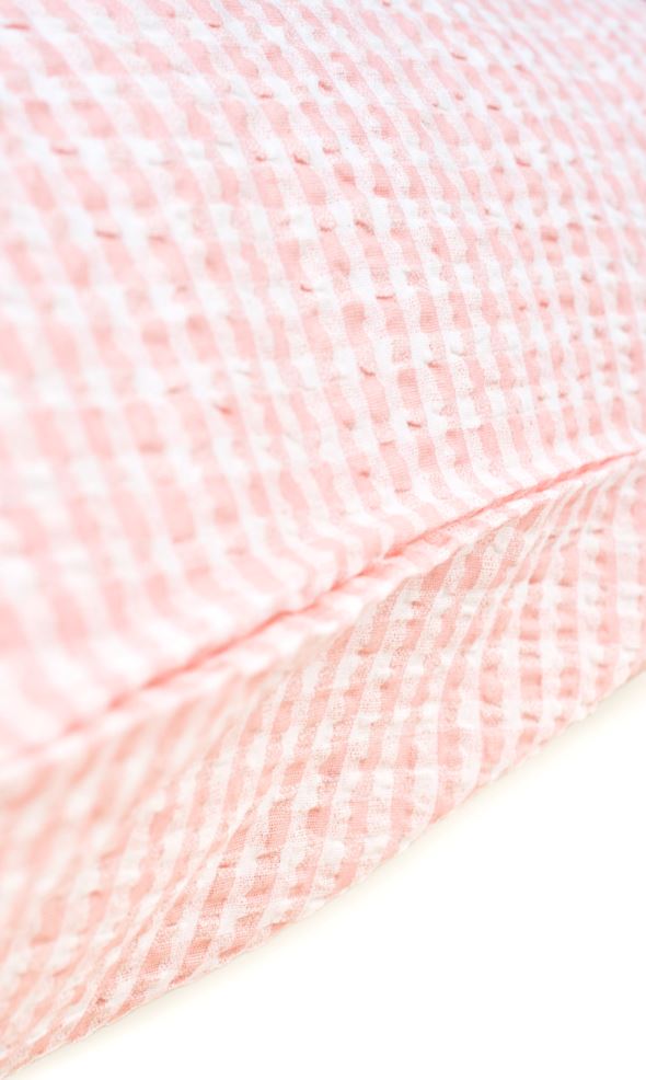 Örngott i bäckebölja rosa - 2