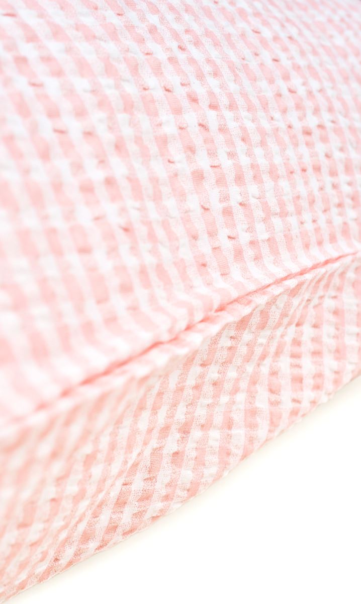 Örngott i bäckebölja rosa - 2