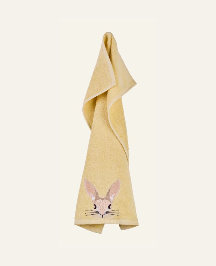 Handduk gul - 40x60 cm gul - 1