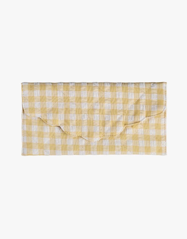 Glasögonfodral gul - 9x18 cm gul - 1