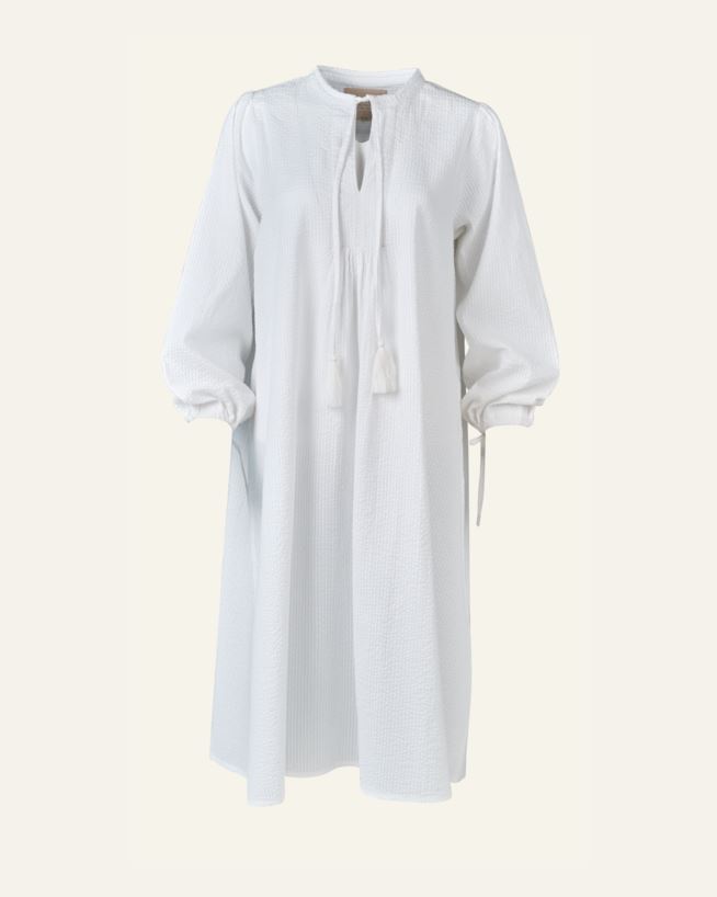 Nattlinne vit - L/XL vit - 1