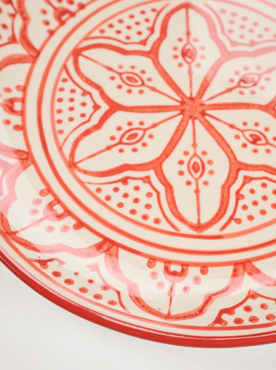 Tallrik röd - 2