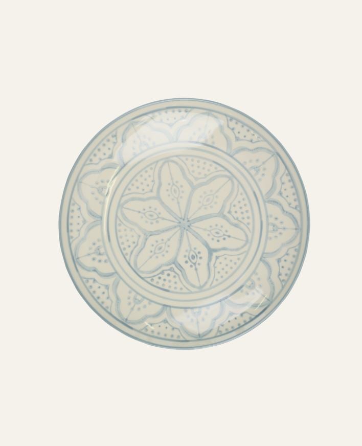 Tallrik ljusblå - ø20,5 ljusblå - 1