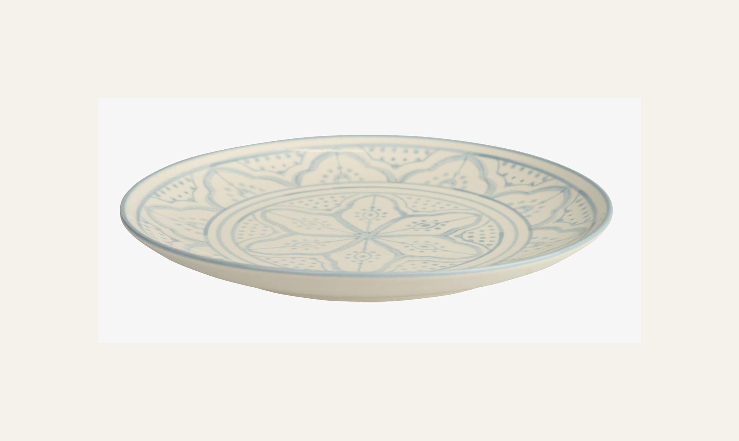 Tallrik ljusblå - 2