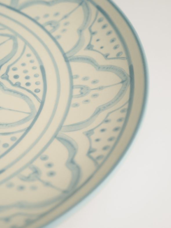 Tallrik ljusblå - 3