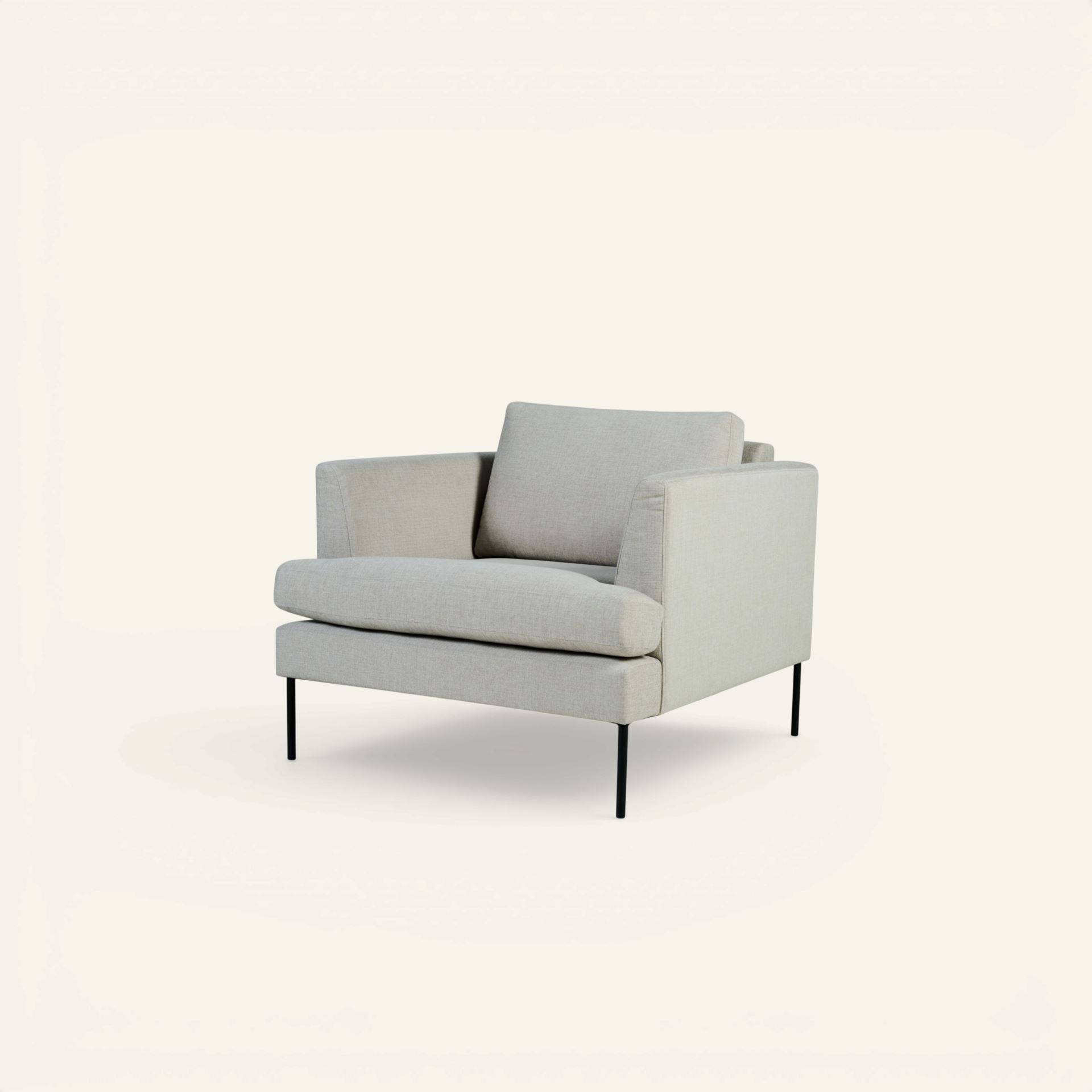 Fåtölj beige - 2