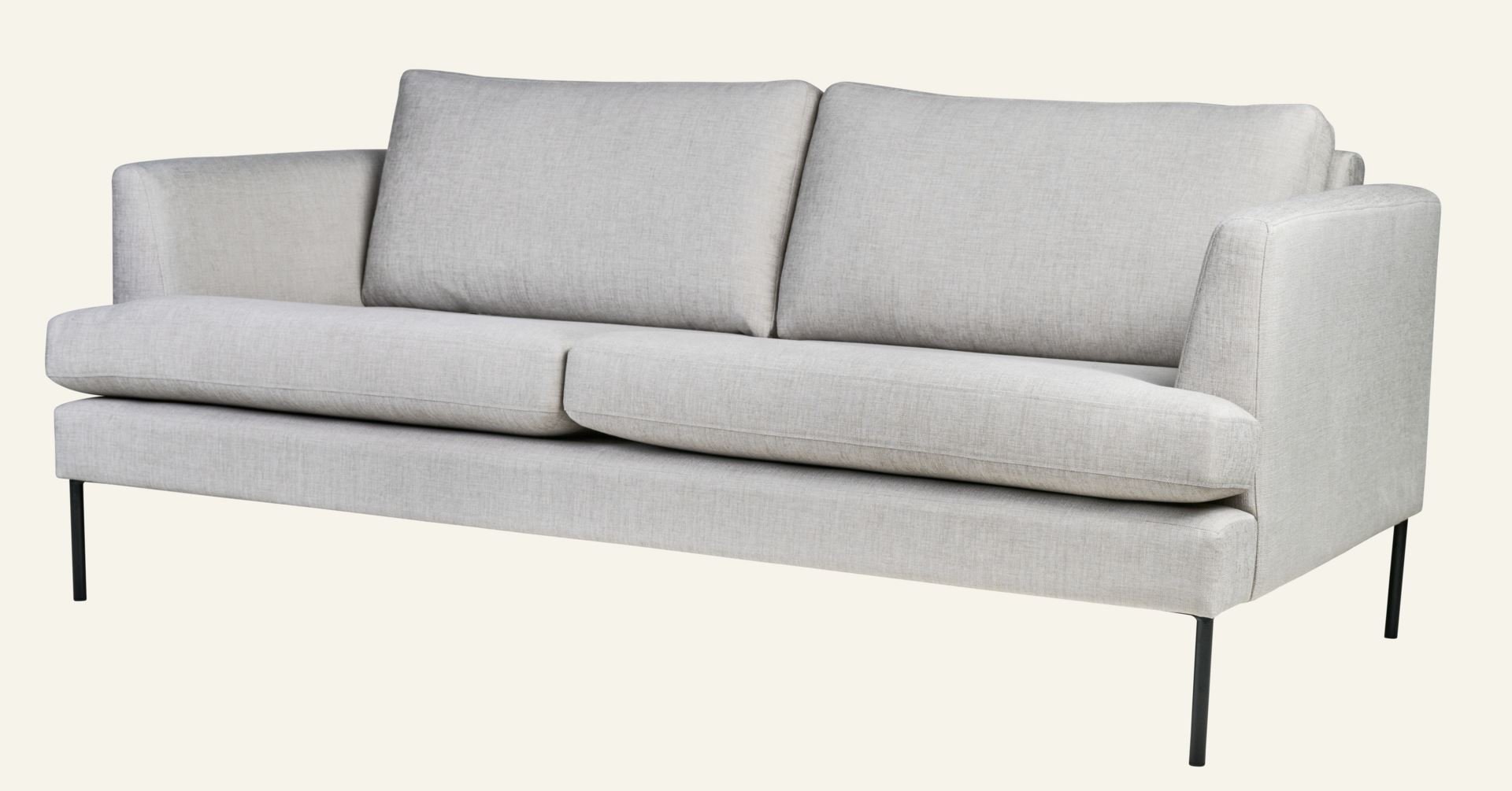 3-sits soffa beige - 5