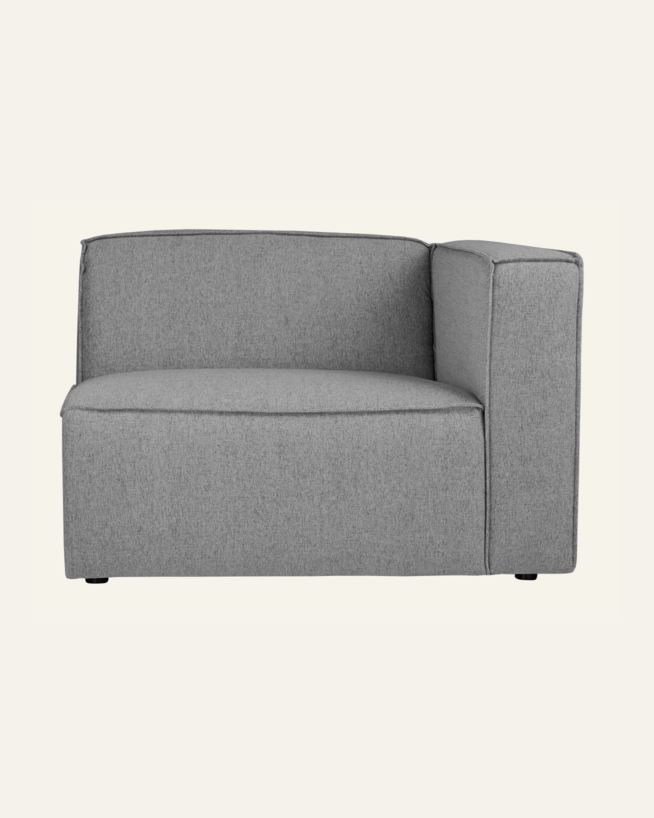 Modul 1,5-sits armstöd höger grå - 110x93x73 cm grå - 1