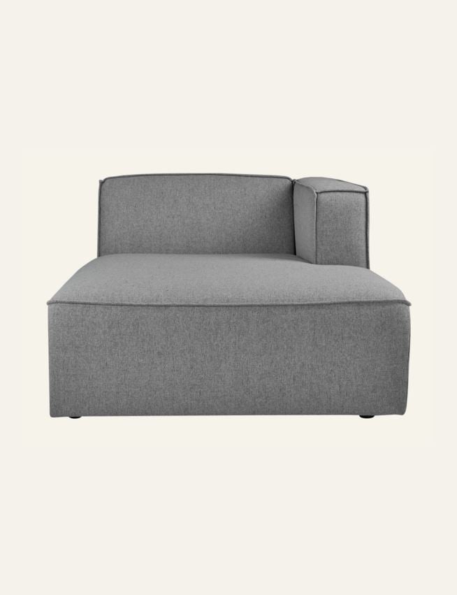 Modul schäslong höger grå - 2