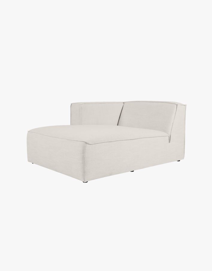 Modulsoffa schäslong vänster natur - 114x154x73 cm natur - 1