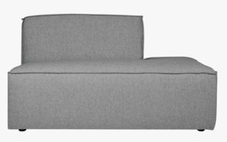 Isa modulsoffa divan höger grå