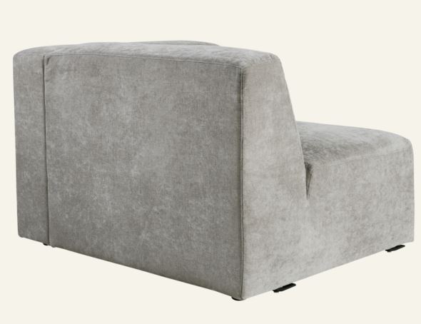 Modul 1,5-sits armstöd höger grå - 9