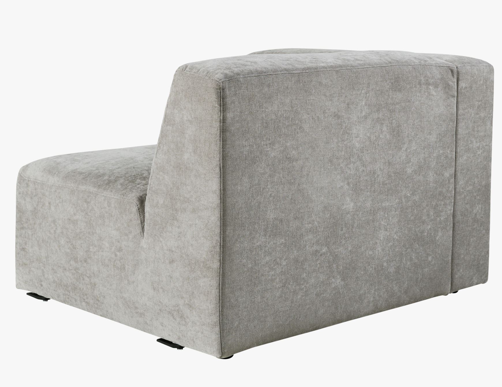 Modulsoffa 1,5 sits m/armstöd vänster grå - 5