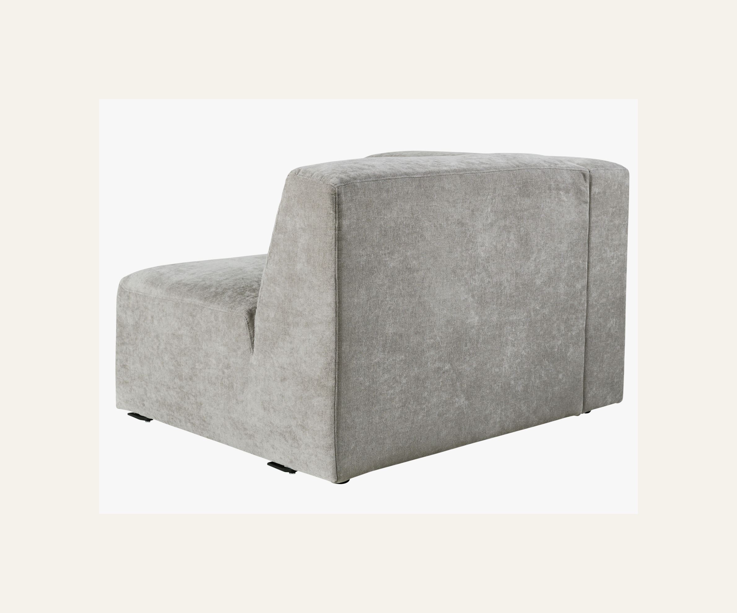 Modulsoffa 1,5 sits m/armstöd vänster grå - 5